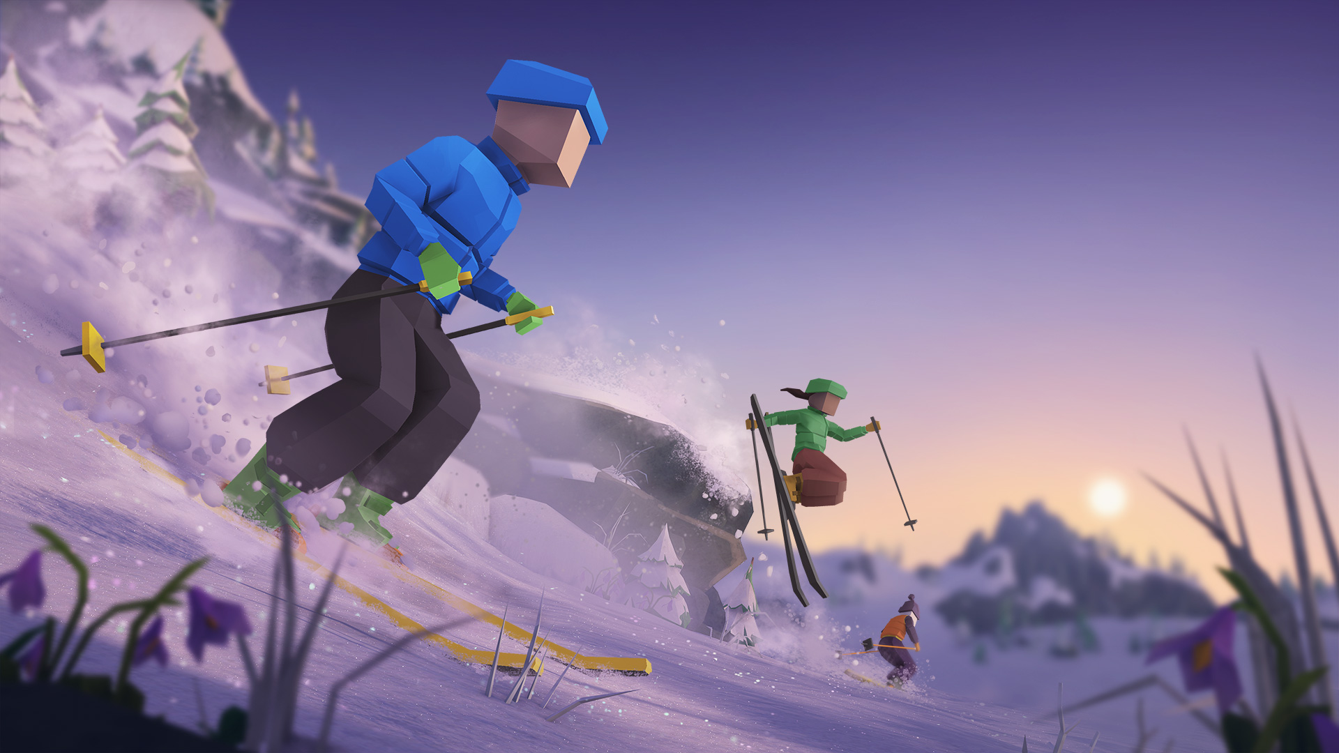 Lonely Mountain Snow Riders